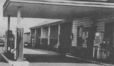 Camp Claiborne Post Exchange Service Station