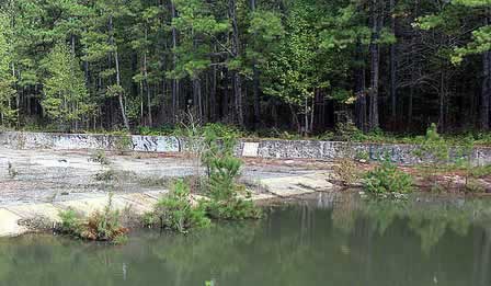 Swimming pool at Camp Livingston in Louisiana, circa 2015
