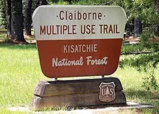 Claiborne Multiple Use Trail in Kisatchie National Forest in Louisiana Claiborne Multiple Use Trail in Kisatchie National Forest in Louisiana
