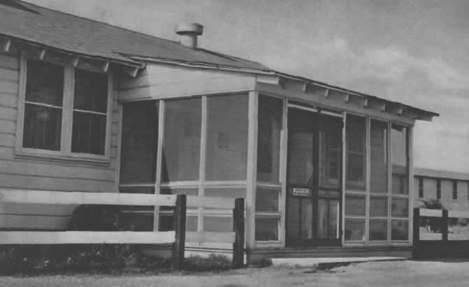 Entrance to the Camp Claiborne Hospital
