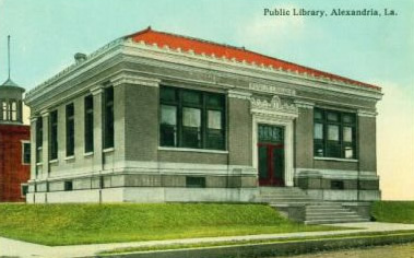 Alexandria Public Library on Washington Street